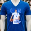 Cooper Flagg X Slam Dallas Mavericks Shirt Navy Shirt 2