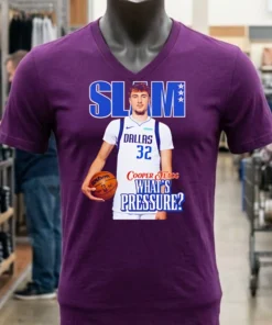 Cooper Flagg X Slam Dallas Mavericks Shirt