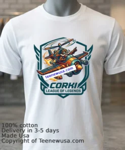 Corki League Of Legends T Shirt
