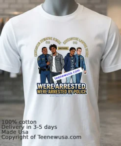 Cortavion Dewayne Hobbs 19 And Cortavious Lawyne Hobbs 18 Were Arrested By Police T Shirt