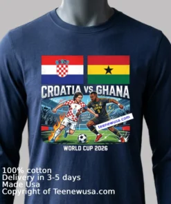 Croatia Vs Ghana World Cup 2026 T Shirt