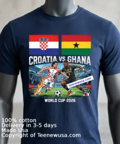 Croatia Vs Ghana World Cup 2026 T Shirt