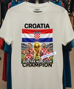 Croatia World Cup 2026 Fan T Shirt