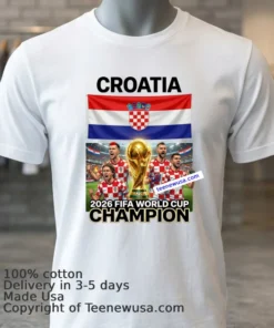 Croatia World Cup 2026 Fan T Shirt