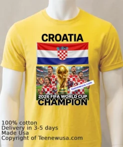 Croatia World Cup 2026 Fan T Shirt