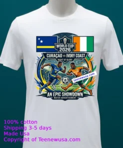 Curacao Vs Ivory Coast World Cup 2026 T Shirt White T Shirt 20