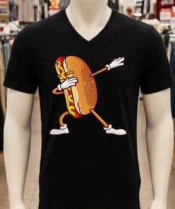 Cute Dabbing Hot Dog Shirt