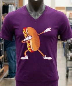 Cute Dabbing Hot Dog Shirt