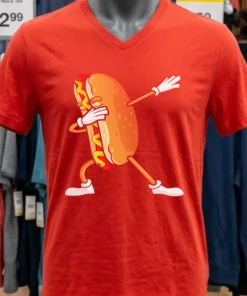 Cute Dabbing Hot Dog Shirt