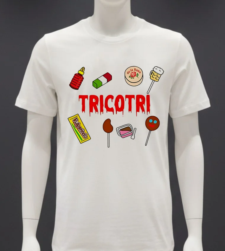 Cute Ghost Boo Halloween Tricotri Shirt - white-t-shirt Cute Ghost Boo Halloween Tricotri Shirt White T Shirt 3