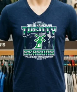 Cutler Hammann Twenty Seasons Pella Dutch Cross Country Logo Shirt