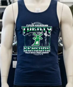 Cutler Hammann Twenty Seasons Pella Dutch Cross Country Logo Shirt
