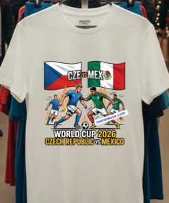 Czech Republic Vs Mexico World Cup 2026 T Shirt