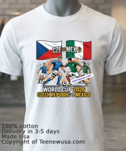 Czech Republic Vs Mexico World Cup 2026 T Shirt