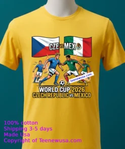 Czech Republic Vs Mexico World Cup 2026 T Shirt