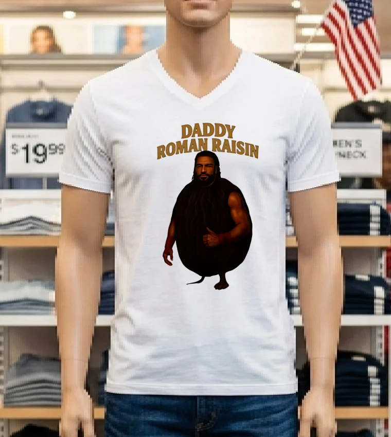 Daddy Roman Raisin Meme Shirt - white-t-shirt Daddy Roman Raisin Meme Shirt White T Shirt