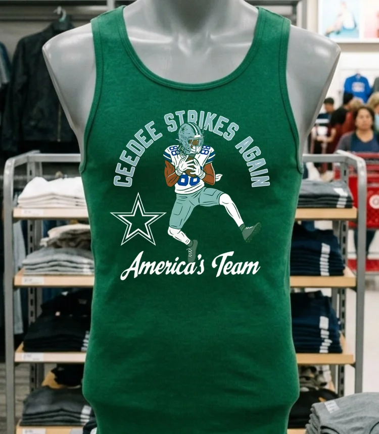 Dallas Cowboys Ceedee Strikes Again America S Team Shirt - green-shirt Dallas Cowboys Ceedee Strikes Again Americas Team Shirt Green Shirt