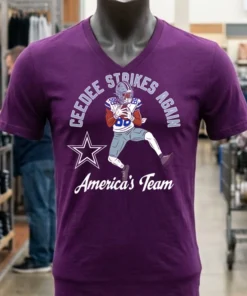 Dallas Cowboys Ceedee Strikes Again America S Team Shirt
