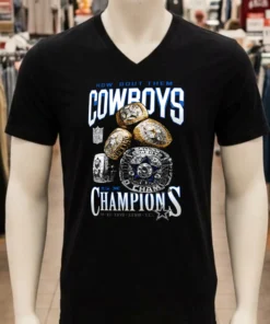 Dallas Cowboys Merchandise 5X Rings Shirt