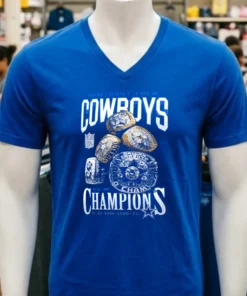 Dallas Cowboys Merchandise 5X Rings Shirt