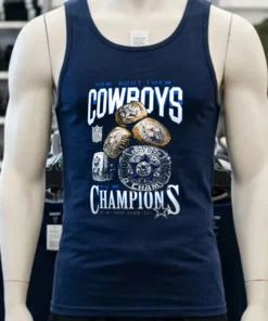 Dallas Cowboys Merchandise 5X Rings Shirt