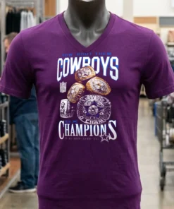 Dallas Cowboys Merchandise 5X Rings Shirt