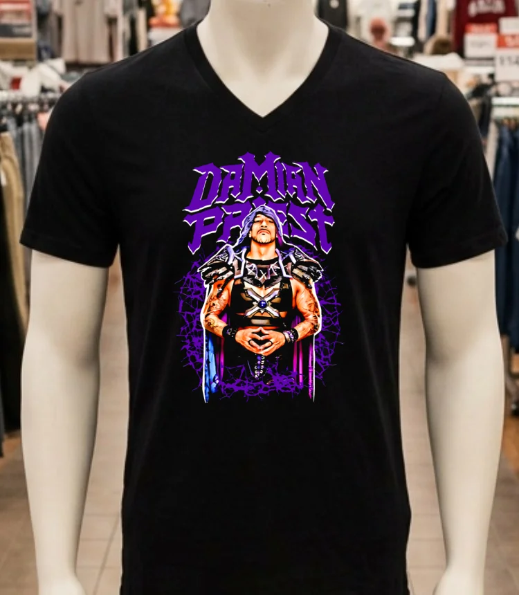 Damian Priest Wwe Classic Shirt Balck Shirt