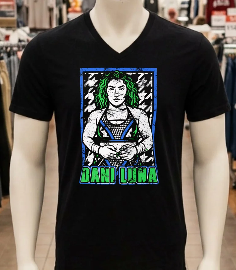 Dani Luna Dogstooth Retro Shirt - balck-shirt Dani Luna Dogstooth Retro Shirt Balck Shirt 1