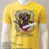Darius League Of Legends T Shirt Yellow T Shirt