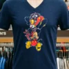 Dark Parody Cartoon Character Horror Clown Mickey Shirt Navy Shirt 1