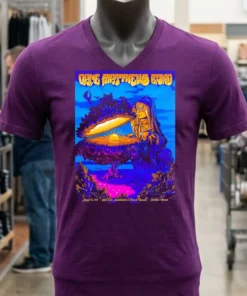 Dave Matthews Band Stateline Nevada 2025 Poster At Lake Tahoe Amphitheatre At Caesars Republic On August 26 2025 Shirt