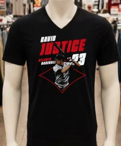 David Justice Atlanta Diamond 23 Shirt