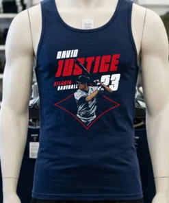 David Justice Atlanta Diamond 23 Shirt
