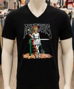 Dead Threads Tennis Female Skeleton Shirt