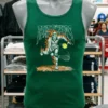 Dead Threads Tennis Male Skeleton Shirt Green Shirt