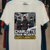 Decarlos Brown Jr 30 Was Arrested By Police As A Suspect In A Stabbing On A Train In Charlotte T Shirt White T Shirt
