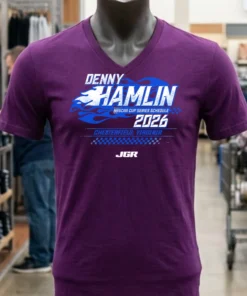 Denny Hamlin Nascar Cup Series Schedule 2026 Chesterfield Virginia Shirt