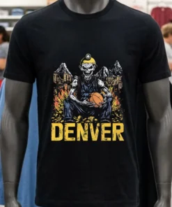 Denver Basketball American Team Sports Retro Shirt