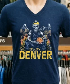 Denver Basketball American Team Sports Retro Shirt
