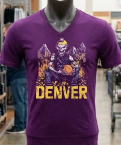 Denver Basketball American Team Sports Retro Shirt