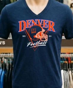 Denver Broncos Dnvr Football Helmet Since 1964 Shirt