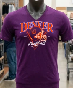 Denver Broncos Dnvr Football Helmet Since 1964 Shirt