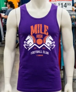 Denver Broncos Dnvr Mile High Fc Football Club Est 1960 Shirt