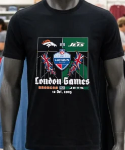 Denver Broncos Vs New York Jets 2025 London Nfl International Games Shirt