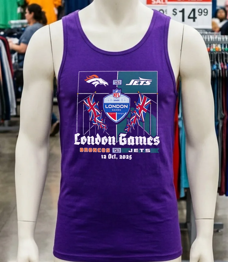 Denver Broncos Vs New York Jets 2025 London Nfl International Games Shirt - purple-shirt Denver Broncos Vs New York Jets 2025 London Nfl International Games Shirt Purple Shirt