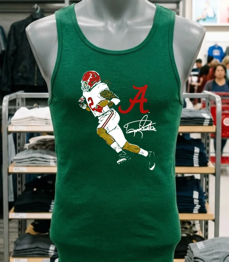 Derrick Henry Superstar Pose Alabama Football Signature Shirt - green-shirt Derrick Henry Superstar Pose Alabama Football Signature Shirt Green Shirt