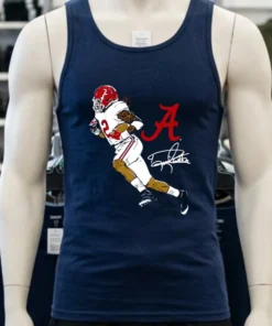 Derrick Henry Superstar Pose Alabama Football Signature Shirt