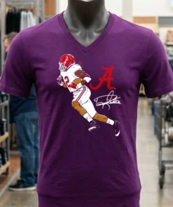 Derrick Henry Superstar Pose Alabama Football Signature Shirt