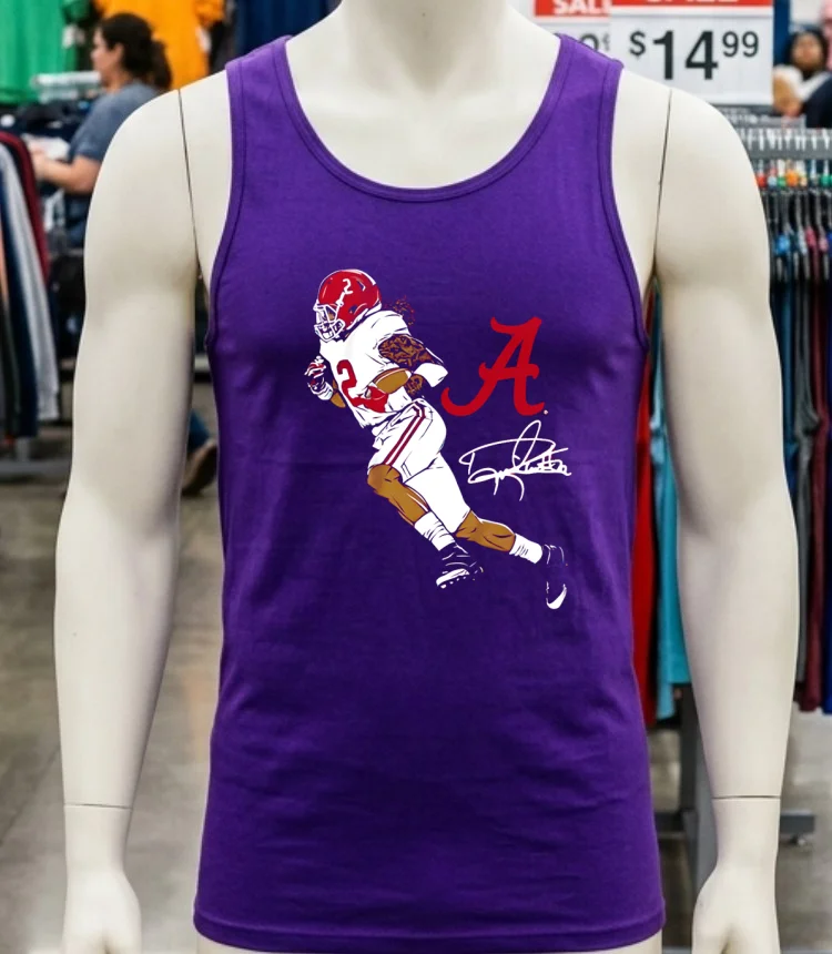 Derrick Henry Superstar Pose Alabama Football Signature Shirt - purple-shirt Derrick Henry Superstar Pose Alabama Football Signature Shirt Purple Shirt
