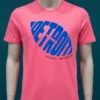 Detroit Lions Michigan Skyline Shirt Pink T Shirt